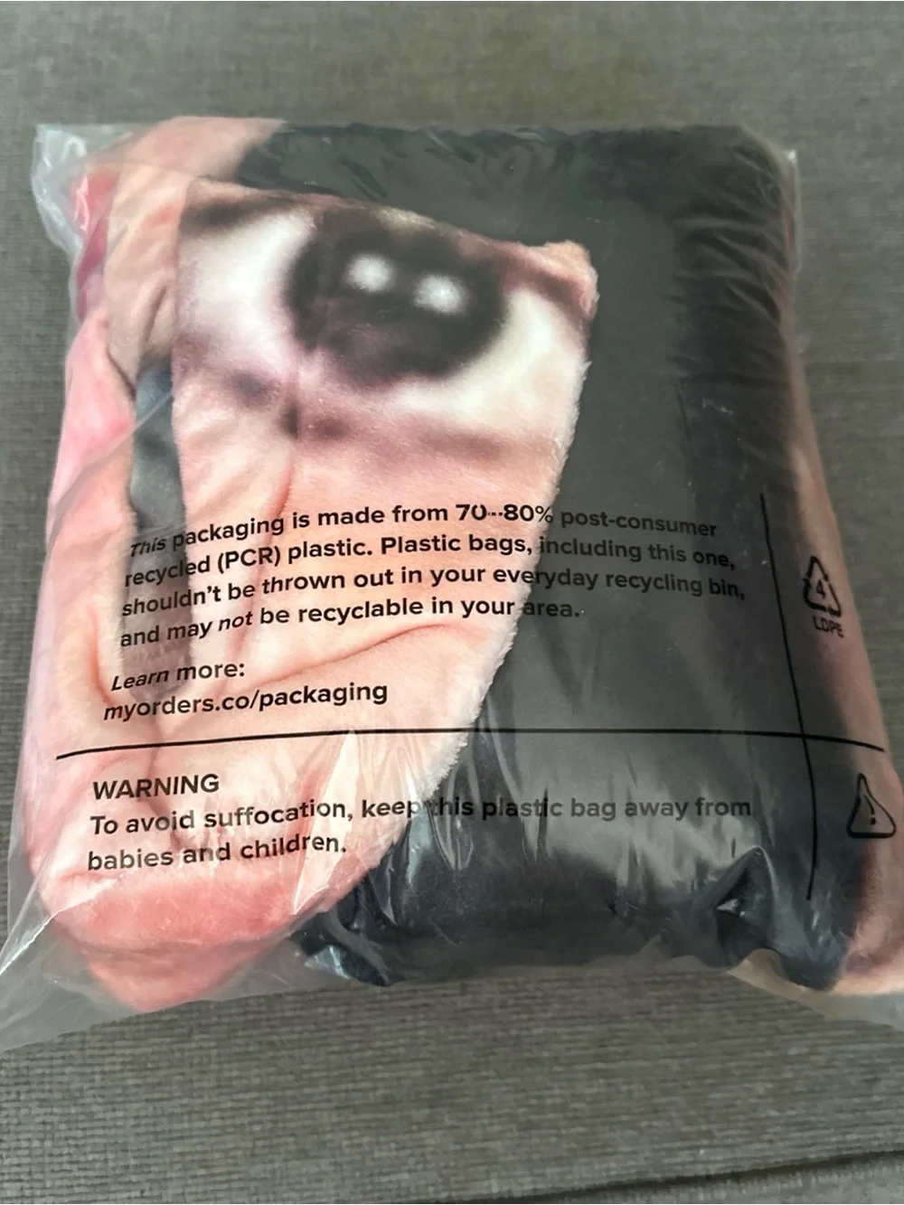 Falling in Reverse Ronnie Radke Throw Blanket - NWT RARE Never opened